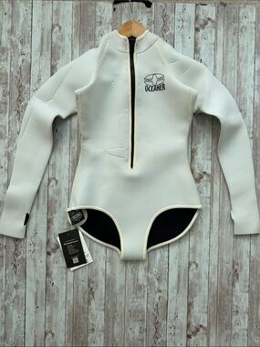 Oceaner Freediving Suit Yamamoto sz 6 Nylon Spandex Long Sleeve Wetsuit Women's